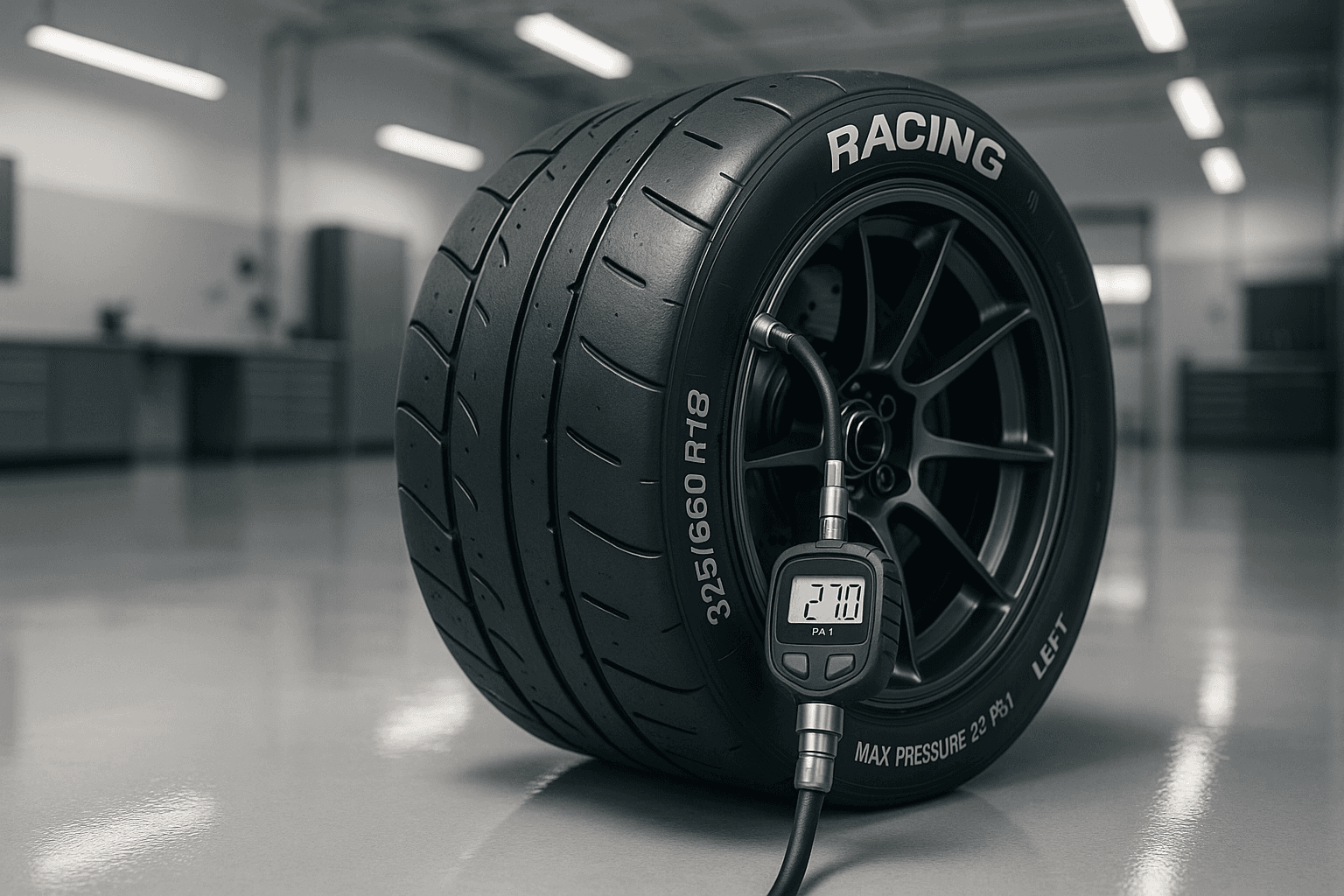 Tire Pressure Optimization for Different Track Conditions